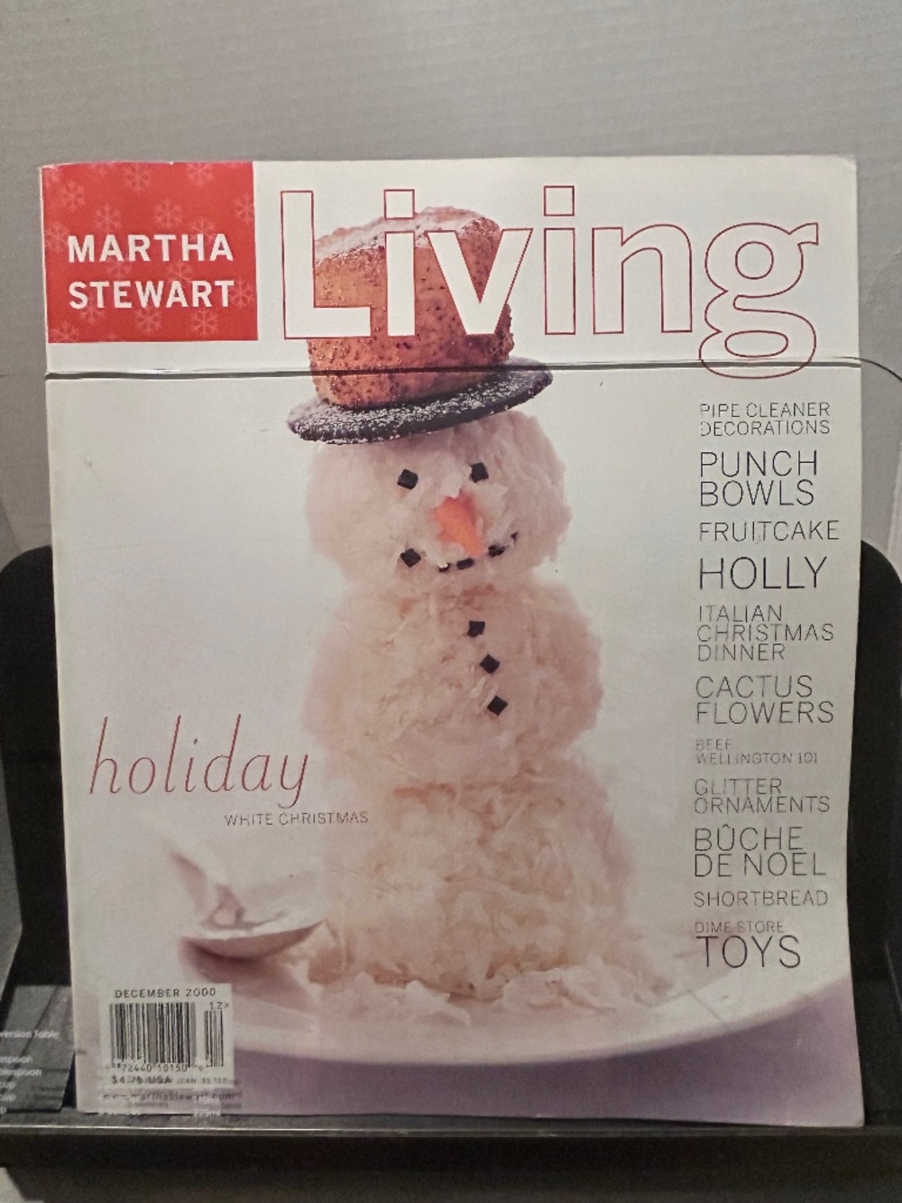 Vintage 2000 Martha Stewart Living Magazine December Holiday Christmas
